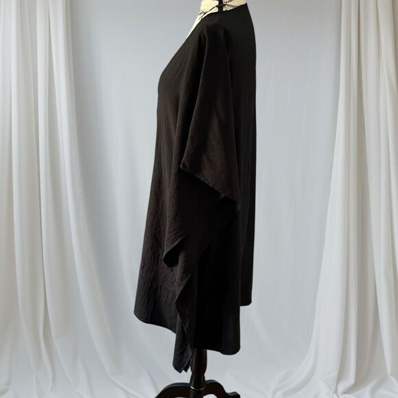 Brand New Ai'mage Women's Medium Black Swim Cover Up Button Down Top Swimwear - Picture 5 of 12